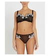 AUBADE Wandering Comfort embroidered stretch-tulle and lace bra