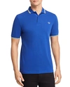 Fred Perry Twin Tipped Polo In Blue - Blue