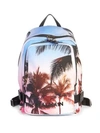 BALMAIN Tropical Printed Backpack