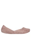 MELISSA MELISSA + CAMPANA WOMAN BALLET FLATS COPPER SIZE 7 PVC - POLYVINYL CHLORIDE,11346186SS 3