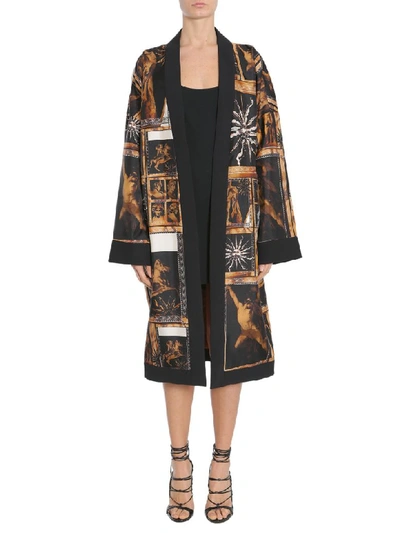 Fausto Puglisi F Au Sto Puglisi Women's  Multicolor Silk Coat In Multicolour