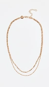 Jennifer Zeuner Jewelry Wes Necklace In Yellow Gold