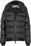 TEMPLA MEMBRA HOODED QUILTED SHELL DOWN JACKET