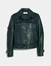 COACH COACH LEATHER JACKET - WOMEN'S,43002 FGN 4