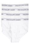 Ralph Lauren Polo  4-pack Low Rise Cotton Briefs In White