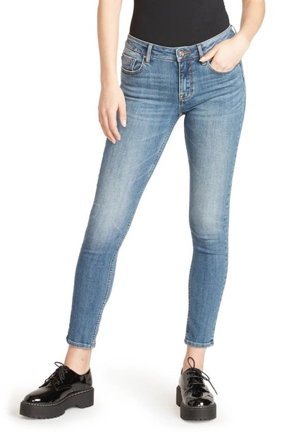 Vigoss Jagger Ripped Skinny Jeans In Med Wash