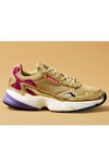 Adidas Originals Women's Originals Falcon Suede Casual Shoes, Pink - Size 10.0 In Trace Maroon/ Navy