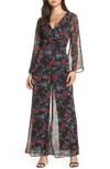 ALI & JAY ONLY WISH FLORAL JUMPSUIT,710-0277