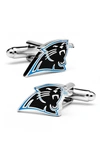 Cufflinks, Inc Carolina Panthers Cuff Links In Silver