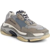 Balenciaga Triple S Retro Sneaker In Grey/grey