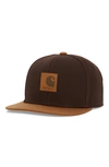 CARHARTT COLOR BLOCK CAP - BROWN,I025735