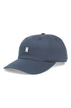 NORSE PROJECTS TWILL BALL CAP - BLUE,N80-0001