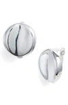 ARGENTO VIVO ARGENTO VIVO BUTTON EARRINGS,115868