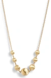 MARCO BICEGO AFRICA 18K GOLD FRONTAL NECKLACE,CB2328 Y