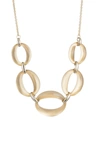 ALEXIS BITTAR LARGE OVAL LINK NECKLACE,AB00N118020