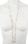 ALEXIS BITTAR ESSENTIALS LONG STRAND NECKLACE,AB00N110