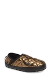 The North Face Thermoball(tm) Water Resistant Traction Mule In Copper Metallic Copper/ Black