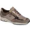 Mephisto Ylona Sneaker In Dark Grey Suede