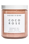 HERBIVORE BOTANICALS COCO ROSE BODY SCRUB, 8 OZ,HB042