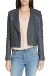 IRO 'ASHVILLE' LEATHER JACKET,WP09ASHVILLE