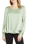 VINCE CAMUTO PUFF SLEEVE BLOUSE,9168084