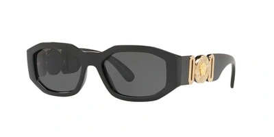 Versace Man Sunglass Ve4361 Biggie In Dark Grey