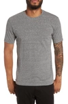 Goodlife Classic Supima Cotton Blend Crewneck T-shirt In Heather Grey