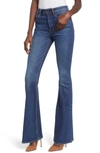 HUDSON HOLLY HIGH WAIST FLARE JEANS,WH536DLQ