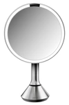 Simplehuman 8-inch Sensor Mirror With Brightness Control In Silver