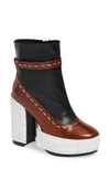 JEFFREY CAMPBELL DISMANTLE PLATFORM BOOTIE,DISMANTLE