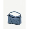 Loewe Puzzle Mini Leather Shoulder Bag In Yellow