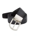 ERMENEGILDO ZEGNA Reversible Leather Belt