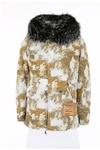 MR & MRS ITALY PARKA WITH FUR,10774858