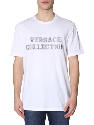 Versace Crew Neck T-shirt In White