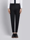 THOM BROWNE THOM BROWNE 织边条纹饰修身长裤,MTC042A0017013010304