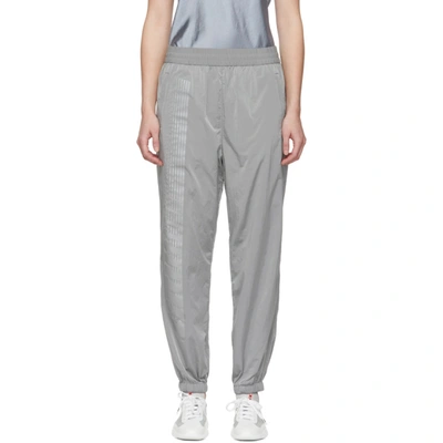 Alexander Wang T Alexanderwang.t Silver Washed Lounge Trousers In 110 Silver