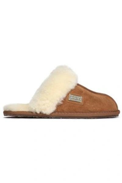 Australia Luxe Collective Shearling Slippers In Camel