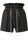 BASSIKE LEATHER SHORTS