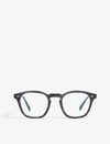 Oliver Peoples Ov5384u Elerson Square-frame Glasses In Havana