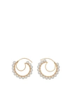 BECK JEWELS OPENING CEREMONY LUNE PEARL HOOPS,ST213622