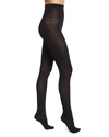 Wolford Silver Dust Stripe Tights In Black