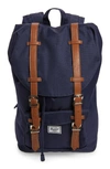 Herschel Supply Co Little America - Mid Volume Backpack - Blue In Peacoat/ Tan