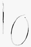 IPPOLITA SHINY SQUIGGLE HOOP EARRINGS,SE019