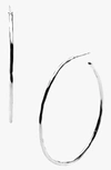 Ippolita Sterling Silver Classic Large Squiggle Hoop Earrings In Sterling Silver