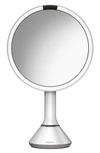 Simplehuman 8&#148 Sensor Makeup Mirror With Brightness Control, White In White