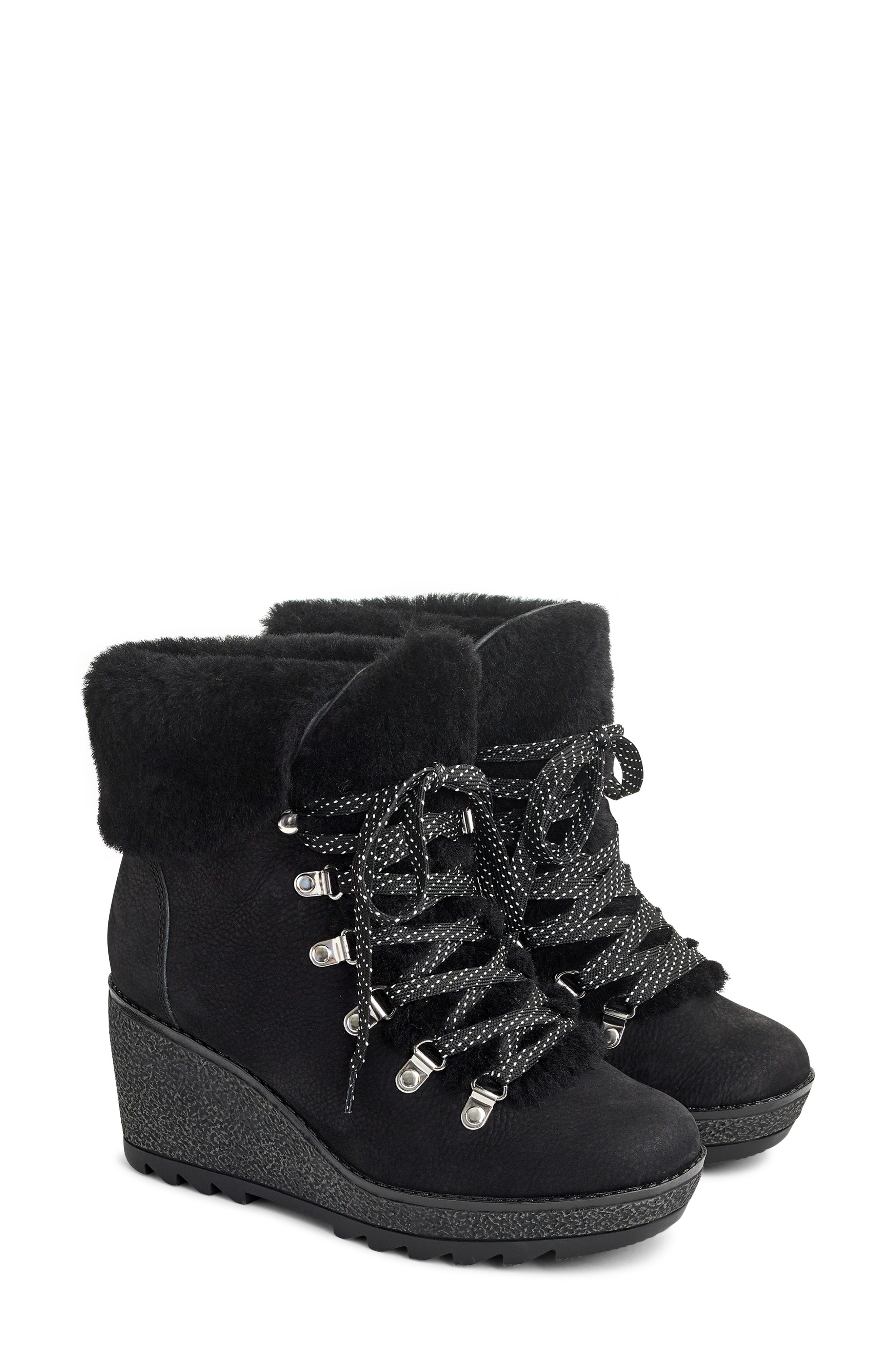 nordic wedge boots