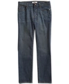 TOMMY HILFIGER ADAPTIVE MEN'S RELAXED OSCAR JEANS WITH MAGNETIC FLY