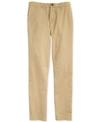 TOMMY HILFIGER ADAPTIVE MEN'S CUSTOM FIT CHINO PANTS WITH MAGNETIC ZIPPER