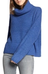 SANCTUARY Cowl Neck Shaker Sweater,W0520-SW199
