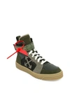 OFF-WHITE Industrial Belt High-Top Sneakers